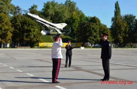 250 першокурсників Житомирського військового інституту ім. С.П. Корольова склали військову присягу
