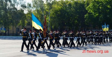 250 першокурсників Житомирського військового інституту ім. С.П. Корольова склали військову присягу