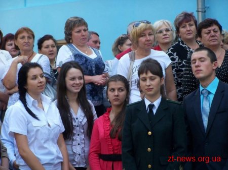 Першокурсників Житомирського національного агроекологічного університету посвятили у студенти