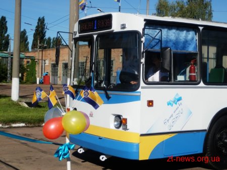 У Житомирі вийшов на маршрут один з двох капітально відновлених тролейбусів
