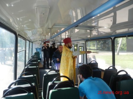 У Житомирі вийшов на маршрут один з двох капітально відновлених тролейбусів