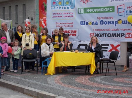 В Житомирі пройшов парад дитячих візочків