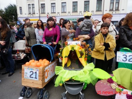 В Житомирі пройшов парад дитячих візочків