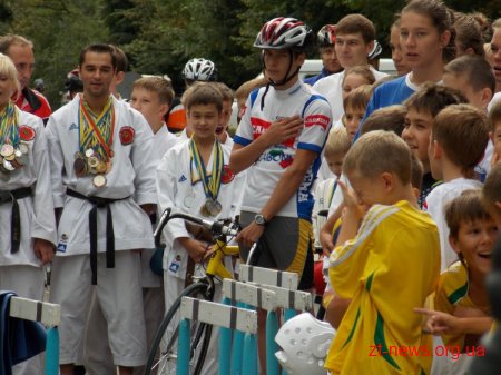 7 вересня в Житомирі провели відкритий Олімпійський урок
