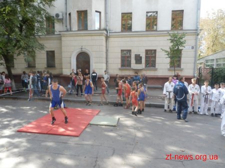 7 вересня в Житомирі провели відкритий Олімпійський урок