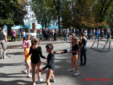 7 вересня в Житомирі провели відкритий Олімпійський урок