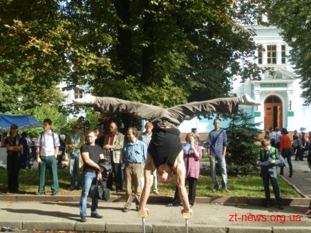 7 вересня в Житомирі провели відкритий Олімпійський урок