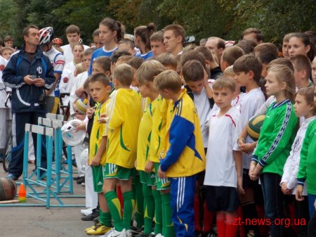 7 вересня в Житомирі провели відкритий Олімпійський урок