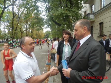 7 вересня в Житомирі провели відкритий Олімпійський урок