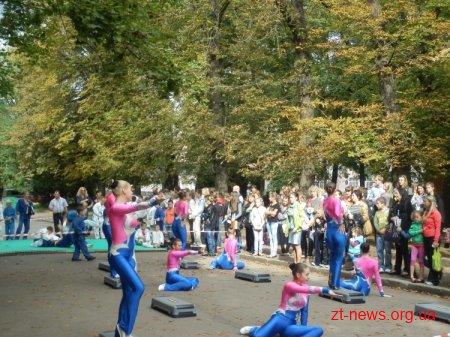 7 вересня в Житомирі провели відкритий Олімпійський урок