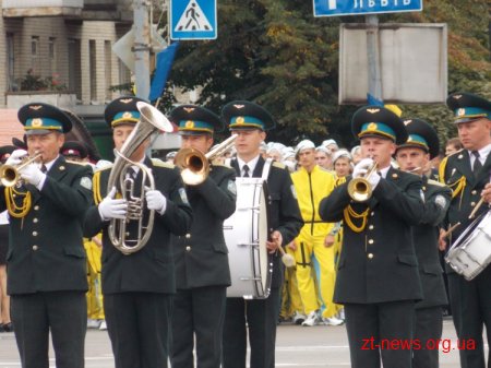 Початок святкування дня міста Житомира на майдані Соборному