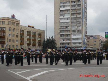 Початок святкування дня міста Житомира на майдані Соборному