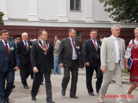 Початок святкування дня міста Житомира на майдані Соборному