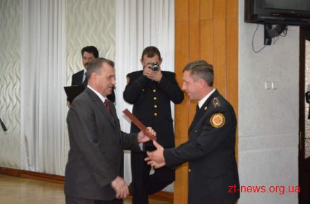 В обласному управлінні МНС урочисто відзначили кращих рятувальників Житомирщини