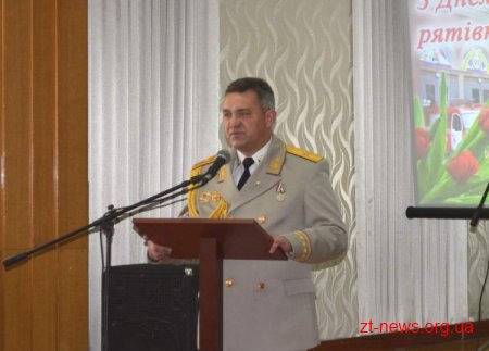 В обласному управлінні МНС урочисто відзначили кращих рятувальників Житомирщини