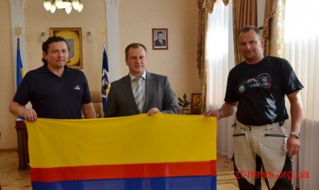 Президент міста Плоцька привітав міського голову Володимира Дебоя з Днем міста