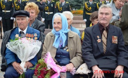 21 вересня в Житомирі відбулися урочистості з нагоди Дня партизанської слави
