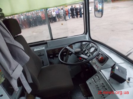Запуск на лінію нового тролейбуса - подарунок до 75 річчя області
