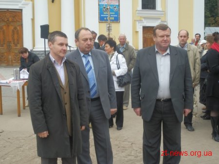 21 вересня в Житомирі розпочали будівництво музею природи ВІДЕО