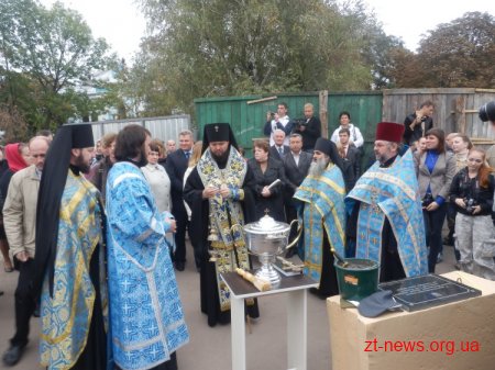 21 вересня в Житомирі розпочали будівництво музею природи ВІДЕО