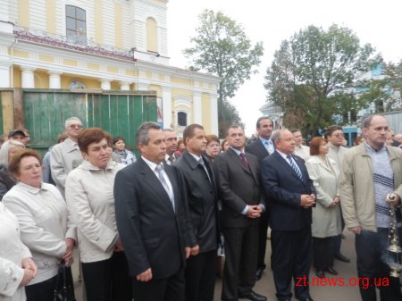 21 вересня в Житомирі розпочали будівництво музею природи ВІДЕО