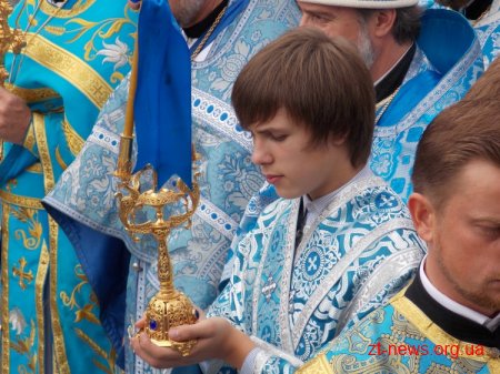 В Житомирі урочисто освятили Хрестовоздвиженську церкву ВІДЕО