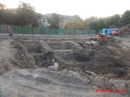 В Житомирі на місті будівництва музею природи були знайдені археологічні артефакти часів Київської Русі