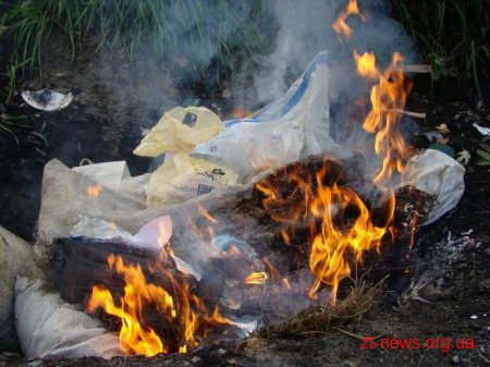 Правоохоронці області знищили близько ста кілограм наркотичної сировини вартістю у сто тисяч гривень