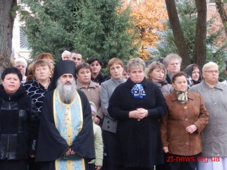 У Житомирі відкрили пам`ятник медикам, які загинули під час Великої Вітчизняної війни