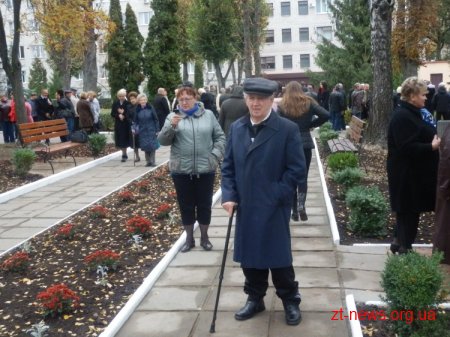 У Житомирі відкрили пам`ятник медикам, які загинули під час Великої Вітчизняної війни
