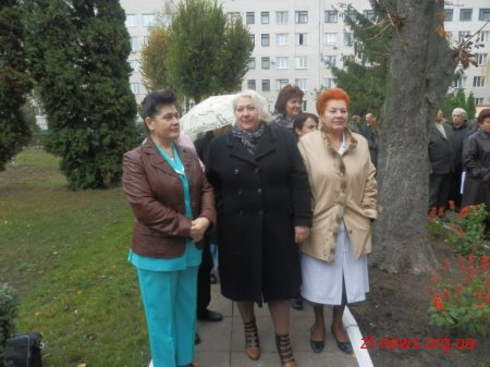 У Житомирі відкрили пам`ятник медикам, які загинули під час Великої Вітчизняної війни