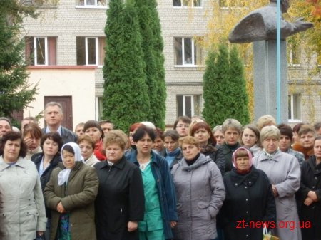 У Житомирі відкрили пам`ятник медикам, які загинули під час Великої Вітчизняної війни