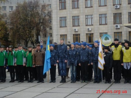 У Житомирі урочисто відкрили міський етап військово-патріотичної спортивної гри "Зірниця"