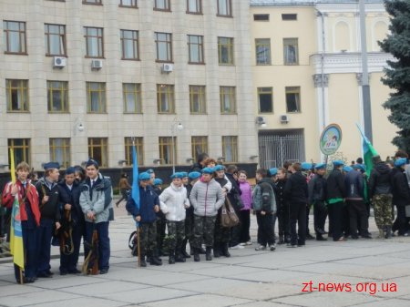 У Житомирі урочисто відкрили міський етап військово-патріотичної спортивної гри "Зірниця"
