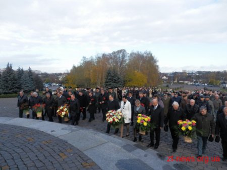 Сьогодні у Житомирі вшанували пам`ять воїнів-визволителів України