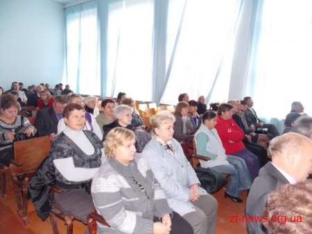 У Житомирі відбулися урочисті збори з нагоди відзначення Дня працівників соціальної сфери