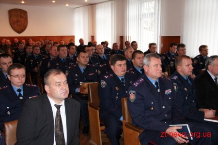 Нового керівника міліції Житомирщини представляв заступник Міністра внутрішніх справ України Сергій Лекарь