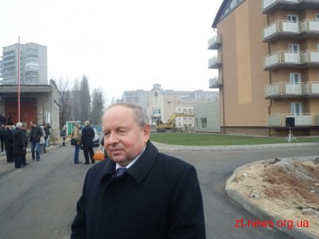 В Житомирі компанія "Фаворит" ввела в експлуатацію 5 поверховий будинок