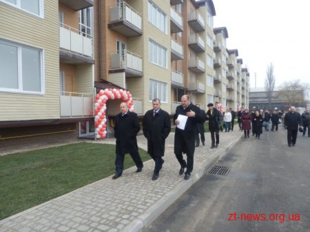 В Житомирі компанія "Фаворит" ввела в експлуатацію 5 поверховий будинок
