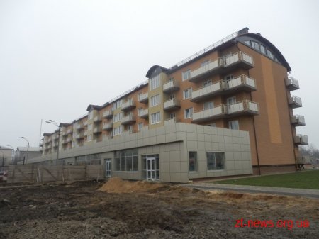 В Житомирі компанія "Фаворит" ввела в експлуатацію 5 поверховий будинок