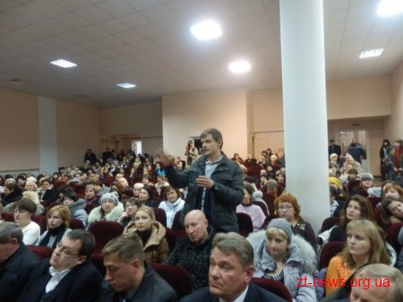 В Житомирі відбулось громадське обговорення питань щодо реформування охорони здоров’я у місті
