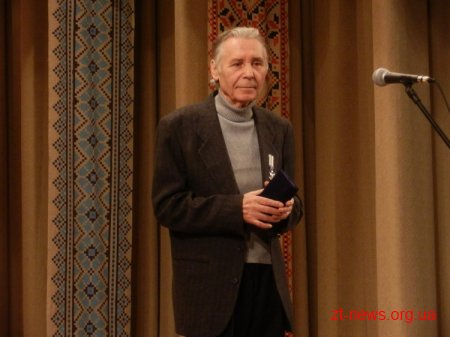 Народний артист і Почесний громадянин Житомира І.М. Сльота відзначає ювілей