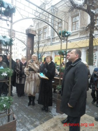 У Житомирі відкрили першу ковану алею