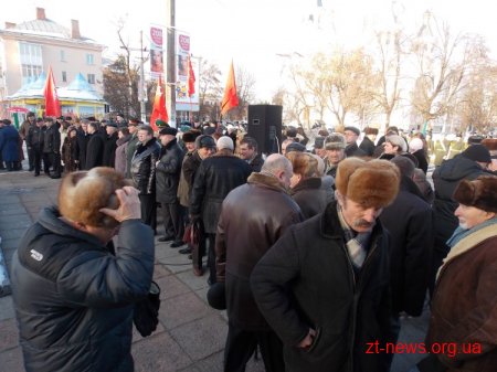У Житомирі відбулось покладання квітів з нагоди 69-ї річниці визволення Житомира