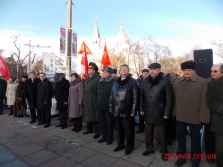 У Житомирі відбулось покладання квітів з нагоди 69-ї річниці визволення Житомира