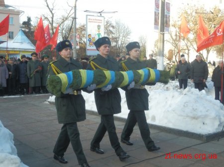 У Житомирі відбулось покладання квітів з нагоди 69-ї річниці визволення Житомира
