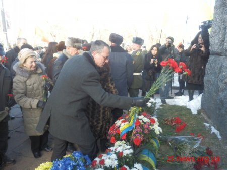 У Житомирі відбулось покладання квітів з нагоди 69-ї річниці визволення Житомира