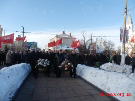 У Житомирі відбулось покладання квітів з нагоди 69-ї річниці визволення Житомира