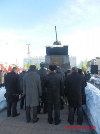 У Житомирі відбулось покладання квітів з нагоди 69-ї річниці визволення Житомира