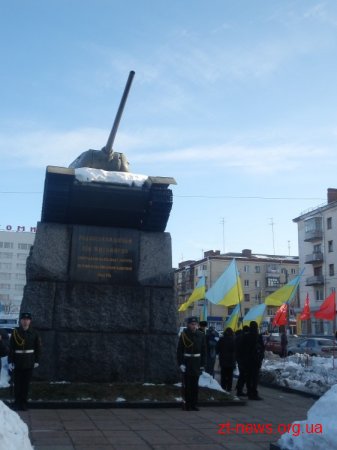 У Житомирі відбулось покладання квітів з нагоди 69-ї річниці визволення Житомира